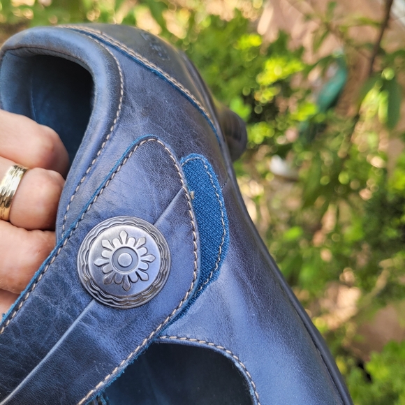 Taos majesty  leather shoes teal - Picture 7 of 10